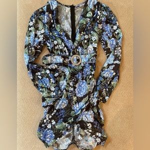Floral mini dress